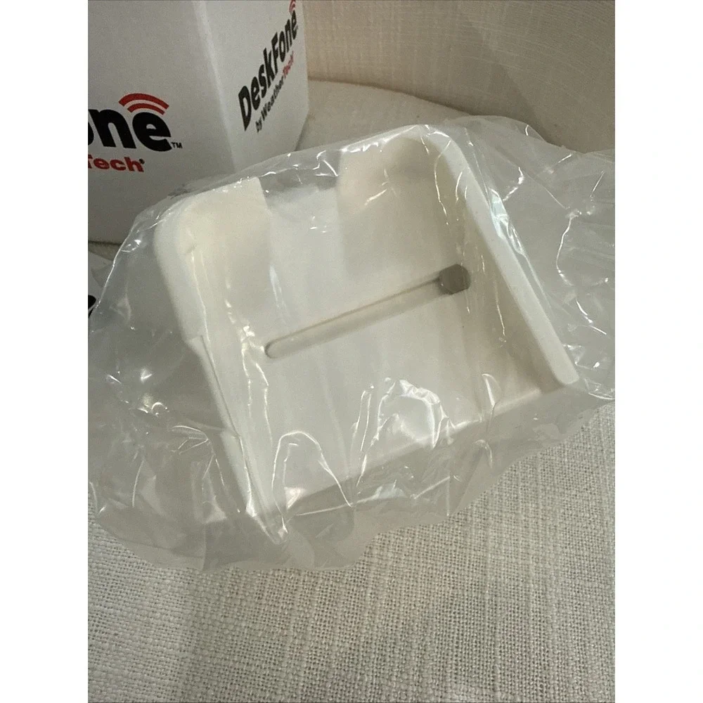 WeatherTech DeskFone™ Two View Adjustable Flat Surface Cell Phone Holder - White